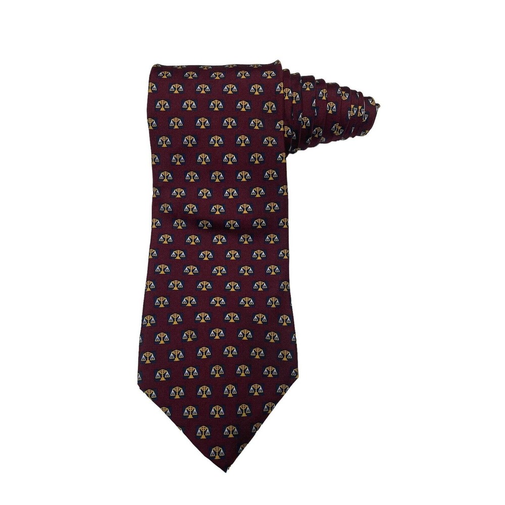 Fox News You Decided Collection S M Reinhardt Scales Of Justice Novelty Necktie